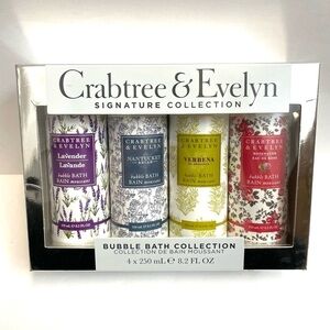 Crabtree & Evelyn Signature Bubble Bath Collection 8.2 oz each